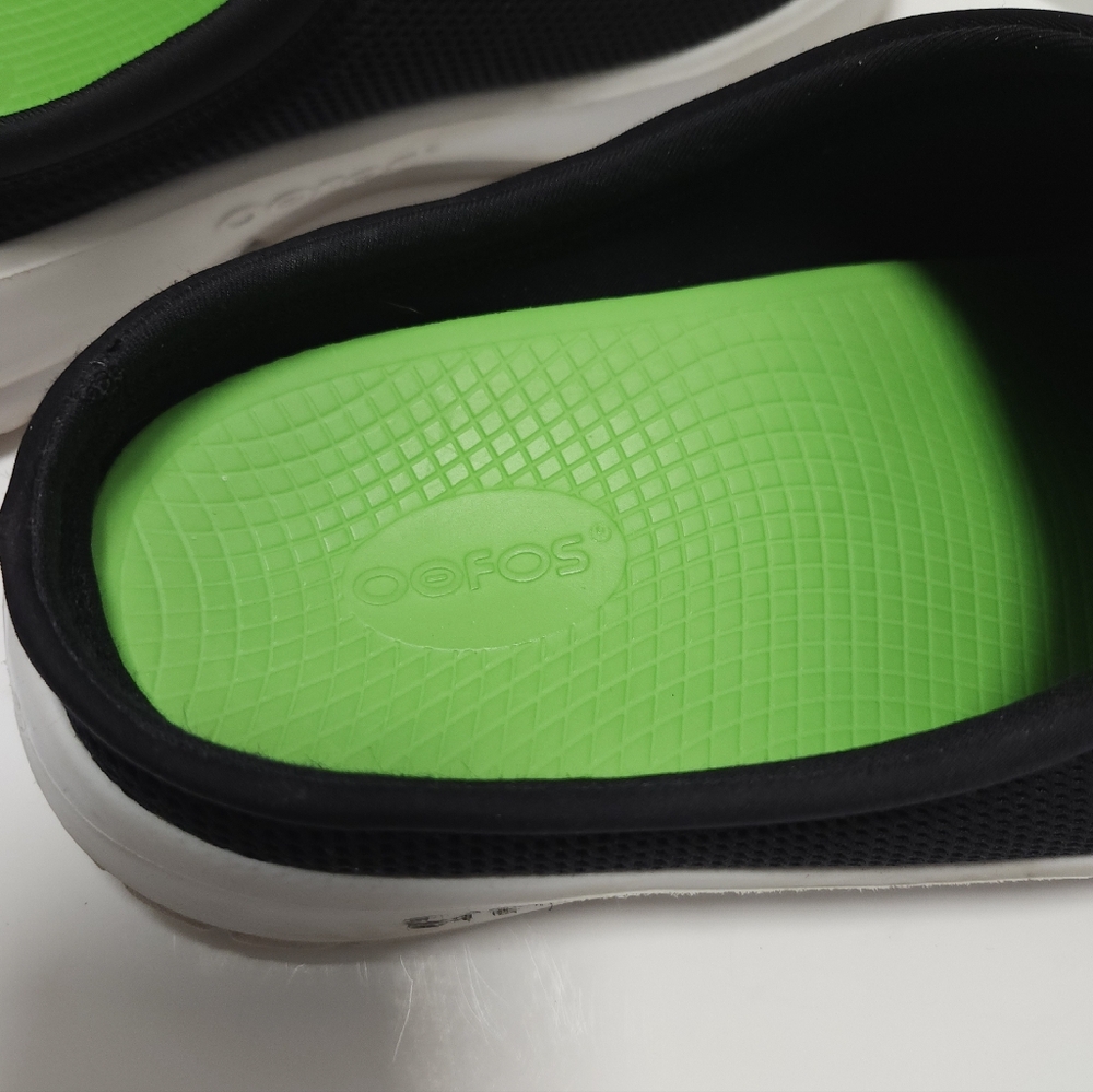 OOFOS Mens OOcoozie Sport Mule Black Size 13 Comfort Slip On Recovery - Picture 5 of 7